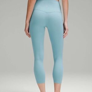 Lululemon Align High-Rise Crop with Pockets 23” - Tidal Teal - Size 8